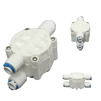 4-ходовой 1/4-портовый автоматический запорный клапан для системы фильтрации воды с обратным осмосом RO