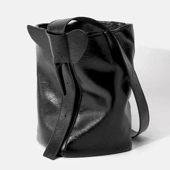 Дизайнерская женская сумка через плечо, модная сумка через плечо из искусственной кожи, высококачественная сумка-мешок