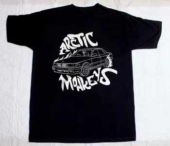 Редкий автомобильный подарок группы Arctic Monkeys для фаната, Черная мужская футболка всех размеров TMA746