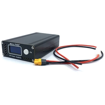 Усилитель 1,3-дюймовый OLED-дисплей Micro-PA50 + Коротковолновый ВЧ-Измеритель Мощности 50 Вт 3,5 МГц-28,5 МГц + НЧ-фильтр Для Радио