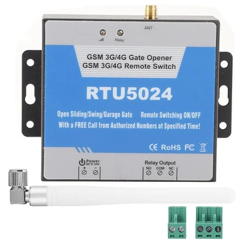 1 ШТ RTU5024 Контроллер Доступа К Мобильному Телефону Пульт Дистанционного Управления Воротами 4G GSM Переключатель Открывания Ворот 4G GSM