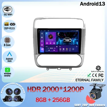 Android 13 Для Honda Stream 1 2000-2006 Сенсорная GPS-навигация для автомобильного Видео Смарт-плеера Стерео WIFI BT LET NO 2din 2din QLED