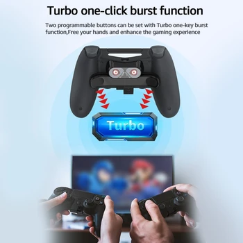 T8WC Крепление на кнопке сзади, Кнопки контроллера Поддерживают функцию Turbo, подходят для PS4