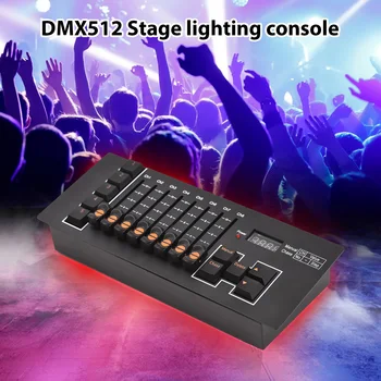 Консоль освещения DMX512, 40-канальный контроллер освещения сцены, панель консоли, перезаряжаемая для световых вечеринок, шоу, дискотеки, паба