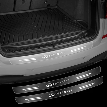 1шт Наклейка На Багажник Автомобиля Прозрачная Защитная Пленка Для Infiniti Q50 FX35 Q30 G37 Q70 QX70 G35 Q60 QX50 QX60 QX80 QX30 Q50L EX