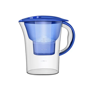 1 шт. чайник с синей сеткой, портативный очиститель воды, бытовой кухонный чайник с фильтром из активированного угля