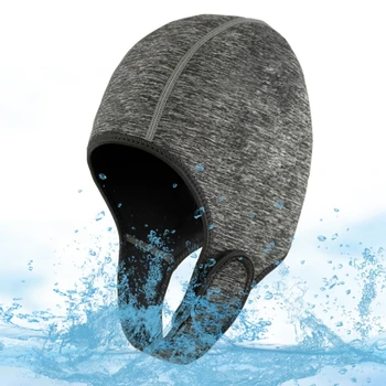 Капюшон для Дайвинга Неопреновый Гидрокостюм Dive-Cap 2 мм Термальный Капюшон для Серфинга для Водных видов Спорта GXMF