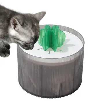 Диспенсер для воды для кошек Cactus USB Автоматический Фонтан Миска для воды для кошек в помещении С фильтром Гигиенический Фонтан для воды Для кошек Внутри Собаки