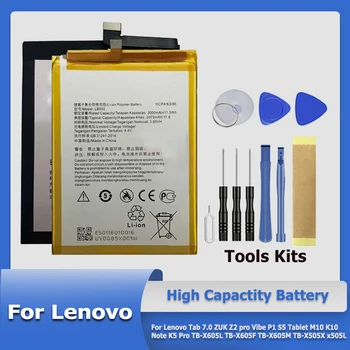 Аккумулятор для планшета Lenovo Tab 7.0 ZUK Z2 pro Vibe P1 S5 M10 K10 Note K5 Pro TB-X605L TB-X605F TB-X605M TB-X505X x505L + Инструмент