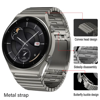 22 мм 20 мм Металлический Ремешок для Samsung Galaxy Watch 4/5/6/active 2/Huawei Watch GT3 Pro 46 мм Браслет для Amazfit GTR/GTS 47 мм Correa