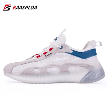 Baasploa/ Модная повседневная мужская обувь для ходьбы 2023, мужские дизайнерские легкие кроссовки из сетчатого материала на шнуровке, мужская спортивная обувь на открытом воздухе