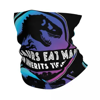 Гетра с логотипом Парка Юрского периода, Женская мужская УФ-маска для лица, зимняя бандана из фильма 