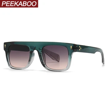 Peekaboo женские квадратные солнцезащитные очки uv400 женские черные коричневые мужские модные солнцезащитные очки для мужчин 2023, хит продаж, очки унисекс