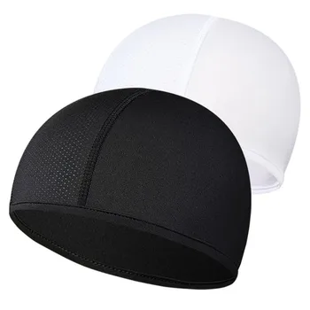 Быстросохнущий шлем Унисекс, внутренняя крышка для велоспорта, защита от ультрафиолета, Защита от пота, спортивная шляпа для езды на мотоцикле, Велосипедная шляпа для езды на велосипеде