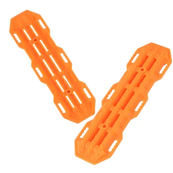 2шт Пластиковая Песчаная Лестница Для Восстановления Пандусов для 1:10 Радиоуправляемого Гусеничного Движителя Axial SCX10 Tamiya CC01 TRX-4 D90 MST CFX, Оранжевый