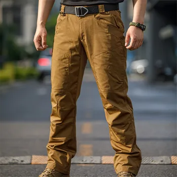 Военные брюки P40, уличные водонепроницаемые брюки-карго с несколькими карманами, спортивные брюки для поездок на работу, пеших прогулок на открытом воздухе, тактические брюки США