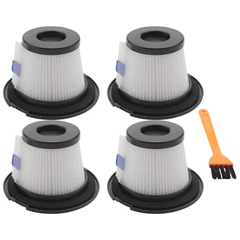 4 упаковки сменных HEPA-фильтров, подходящих для беспроводного пылесоса MOOSOO K17 (4 HEPA-фильтра и 4 фильтрофильтра)
