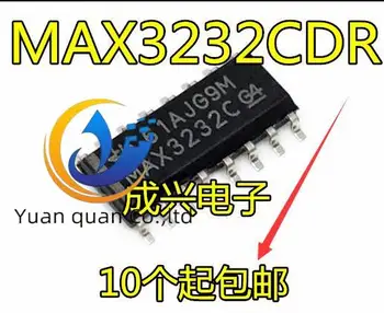 30 шт. оригинальный новый MAX3232CDR MAX3232C MAX3232 SOP16 Линейный драйвер RS-232/приемник