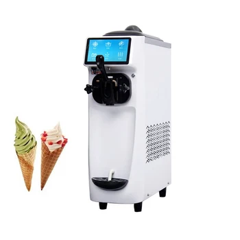 Настольный Производитель Мороженого, Полностью Автоматическая Машина Для производства Мягкого Мороженого, Коммерческая Машина Для производства Йогуртового Мороженого