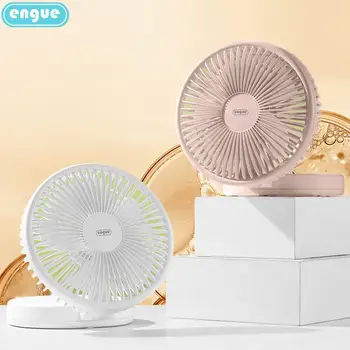 Складной вентилятор Engue F80 с 5 створками - поставка в произвольном цвете: идеальное портативное решение для охлаждения на любой случай