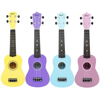 IRIN 21 Дюймовая Цветная Гавайская Гитара с Панелью из Липы ABS Набор Гавайских Гитар с Футляром И Аксессуарами Струнные Инструменты Гавайская Гитара для Практики