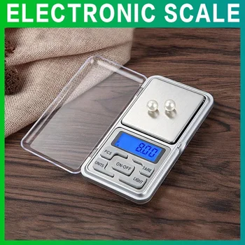 Мини-Ювелирные Весы Для Мобильного Телефона Маленькие Карманные Весы с точностью 0,1 г, Портативные Медицинские Граммовые Весы, Электронные Весы