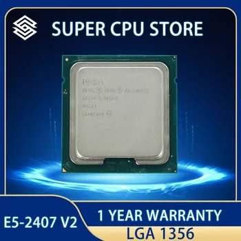 E5-2407V2 Оригинальный Intel Xeon E5-2407 V2 2,4 ГГц 4-ядерный 10 МБ SmartCache 80 Вт 22-нм процессор E5 2407V2 LGA1356
