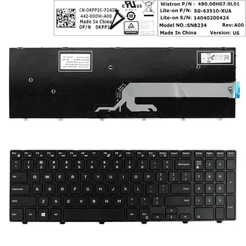 Встроенная клавиатура ноутбука ABS, раскладка США, ноутбук, замена клавиатуры для набора текста, замена аксессуаров для Dell Inspiron 17 5000