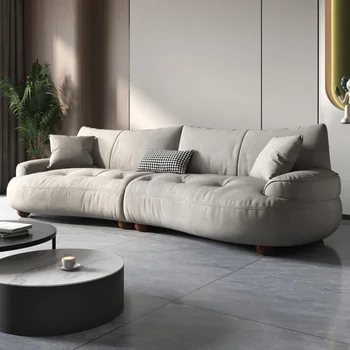 Роскошный скандинавский диван, уникальная двухместная спальня, современные ленивые диваны, кушетка на полу в отеле, диван Да Согджорно, мебель для гостиной