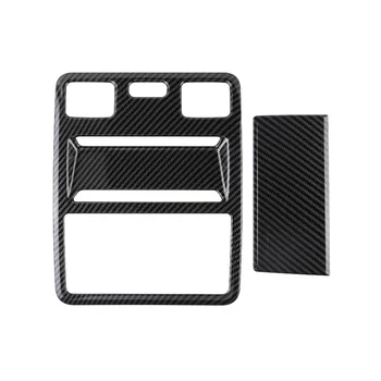 Для Ford Ranger 2023 + Наклейка для отделки крышки лампы с рисунком из углеродного волокна в салоне автомобиля для чтения