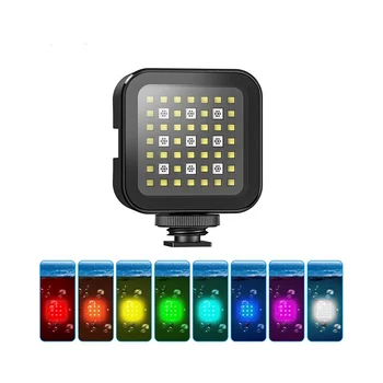 Мини-RGB Полноцветный Заполняющий Свет Для Дайвинга 30M LED Beauty Портативный Телефон С Подсветкой Для Прямой Трансляции, Карманный Светильник для Камеры, A