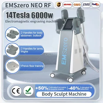 EMSzero NEO RF Машина для похудения 14 Тесла Миостимулятор Электромагнитный Лучшая машина для похудения