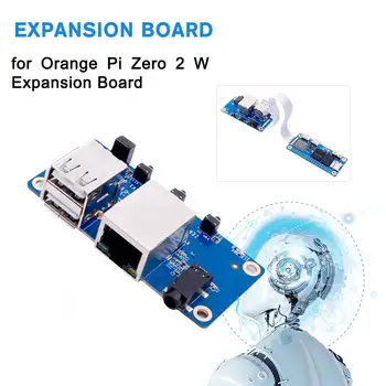 Для Orange Pi Zero 2 Вт Плата расширения 24pin Интерфейс Расширения USB2.0 100 М Ethernet Инфракрасный Прием Аудиовыход Функция TVout