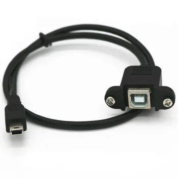 Mini-USB 5pin Кабель с разъемом Mini USB 2.0 от мужчины к USB 2.0 B типа 