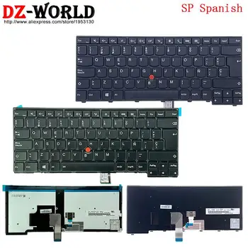 SP Испанская Клавиатура с Подсветкой для ноутбука Lenovo Thinkpad T440 P T431S T450 S T460 L440 L450 L460 L470 E431 E440 01AX320 04Y0834