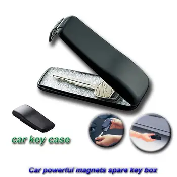 Новая Магнитная Коробка для ключей от автомобиля Открытый Сейф для ключей С магнитом для домашнего Офиса Автомобиля грузовика Каравана Секретная коробка