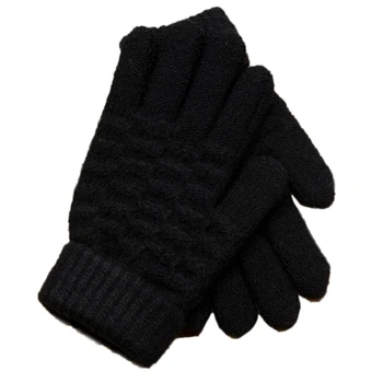 Универсальные детские зимние перчатки Эластичные перчатки Мягкие и удобные детские перчатки на пальцах, подходящие для активного отдыха