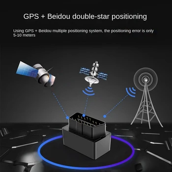 GPS-локатор-трекер Подключи и играй, подходит для автомобильных и мотоциклетных аксессуаров для поиска противоугонной проводки