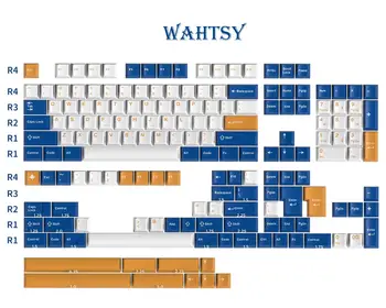 GMK Wahtsy 104 + 68 Cherry Profile ABS Набор клавишных колпачков Doubleshot для механической игровой клавиатуры Cherry MX