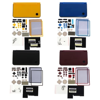 10 комплектов в комплекте Чехол-накладка для консоли Nintend NDSi XL/LL Чехол-накладка с кнопками для консоли NDSIXL