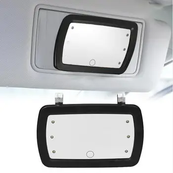 Автомобильное зеркало-козырек премиум-класса со встроенной светодиодной подсветкой для максимального удобства