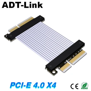 PCI Express X4-X4 Разъем PCI-E 4x Riser Signal Док-кабель Gen4 ADT PCI-E 4.0 x4 Full Speed 64G/bps ADT K22VS K22NS