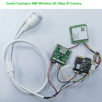 CamHi camhipro Беспроводная 4G 5-мегапиксельная IP-камера moudle SONY IMX335 Human recognition mobile APP 128 ГБ SD-карта ONVIF