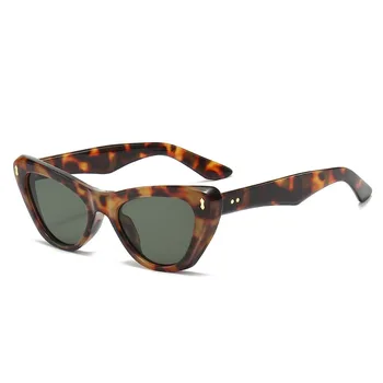 Солнцезащитные очки леопардового цвета в стиле ретро, европейские и американские солнцезащитные очки 