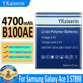 4700 мАч YKaiserin Батарея Для SAMSUNG Galaxy Ace 3 4 Ace4 Ace3 S7898 S7278 S7272 S7568i S7278 i679 S7270 S7262 i699i G313H G318h