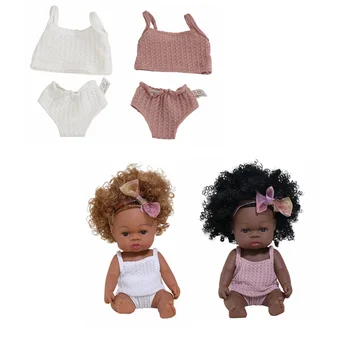 35 см Кукольная одежда для маленьких кукол Аксессуары 14-дюймовая Американская кукла Reborn Baby Doll Одежда Игрушки для девочек Кукольная одежда Игрушки своими руками
