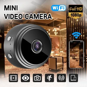 Мини-камера A9 1080P IP-камера Smart Home Security Магнитная беспроводная мини-видеокамера наблюдения Wifi-камера Новая Прямая поставка