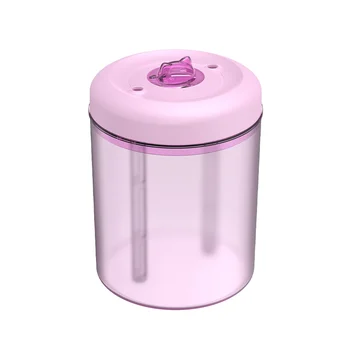 Мини Ультразвуковой увлажнитель воздуха Автомобильный Очиститель Анионный чайник с USB диффузором Увлажнитель Розовый