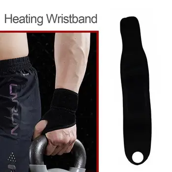 1 шт. Самонагревающийся бандаж для поддержки запястья, защитный ремешок для мужчин, сохраняющий тепло Зимой, Спортивный продукт, браслет