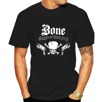 THUGS Bone Thugs N Harmony Skull, черные мужские футболки, размер S-3XL
